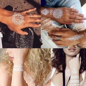 White!! Temporary Tattoos